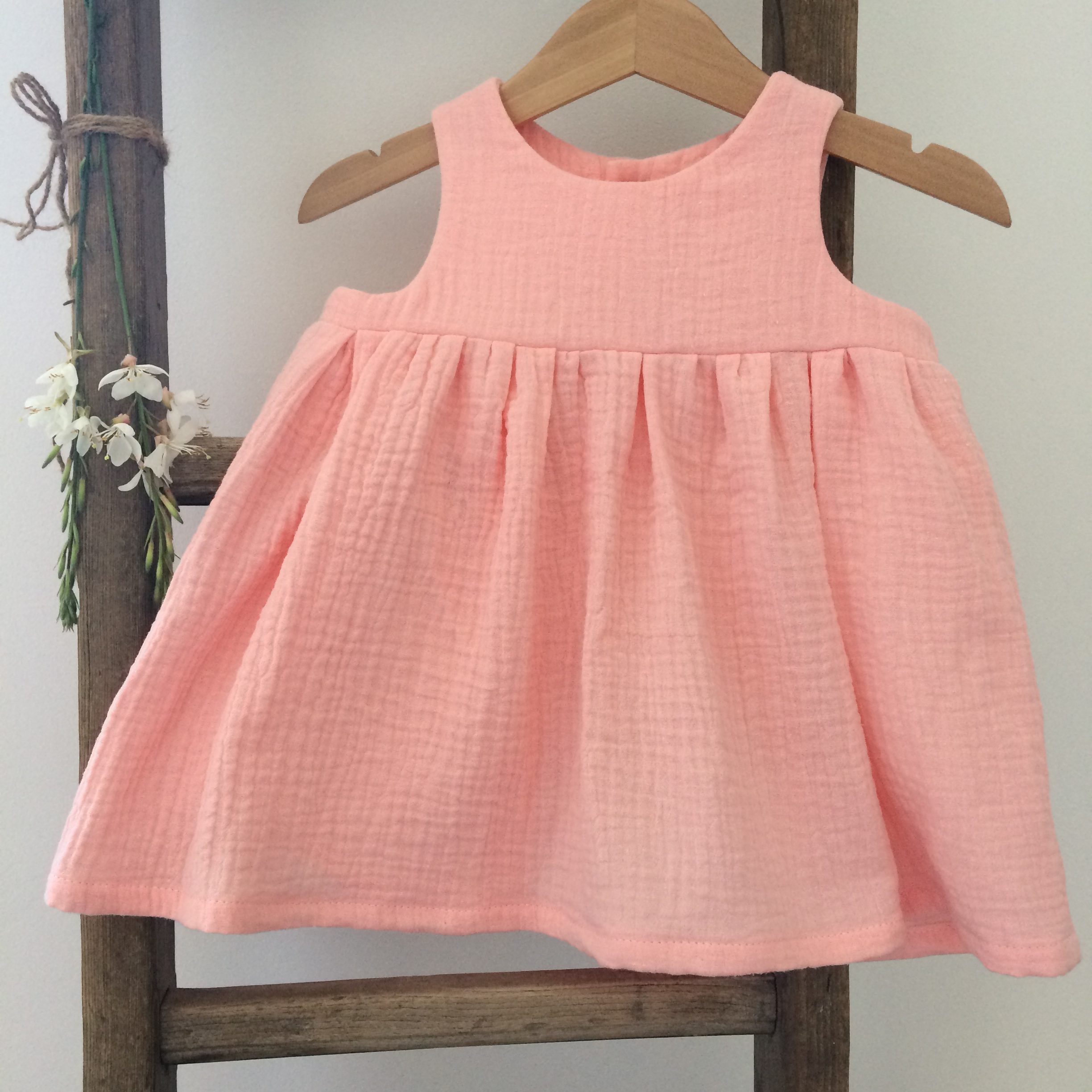 Patron couture robe bébé - ARIANE - Patron pdf bébé Robe chasuble